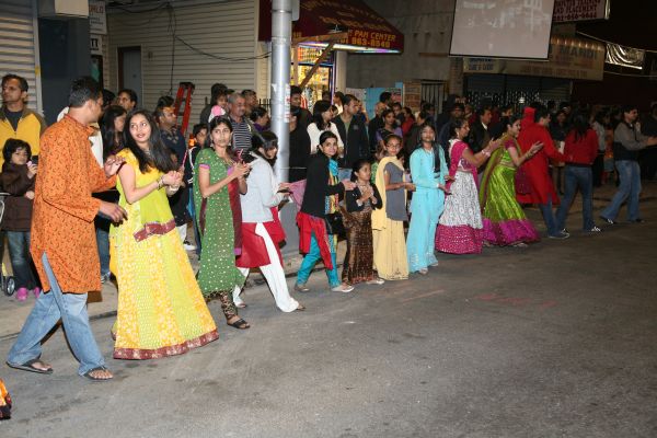 Navratri 2009 at IndiaSquare, Jersey City