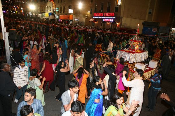 Navratri 2009 at IndiaSquare, Jersey City