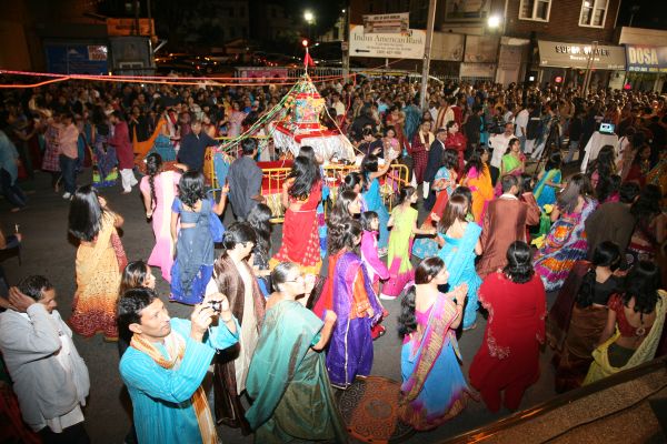 Navratri 2009 at IndiaSquare, Jersey City
