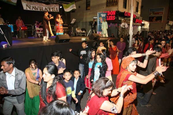 Navratri 2009 at IndiaSquare, Jersey City