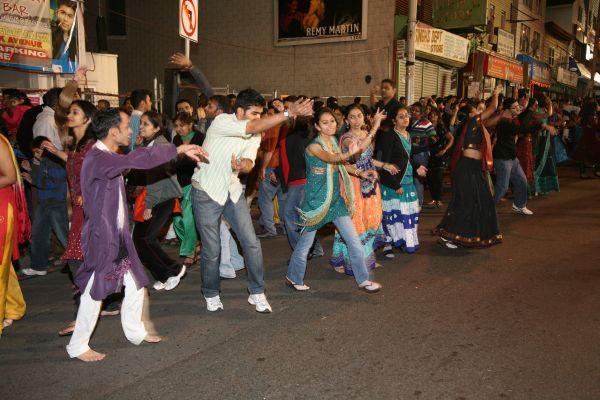 Navratri 2009 at IndiaSquare, Jersey City
