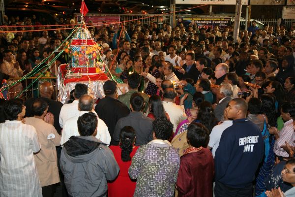 Navratri 2009 at IndiaSquare, Jersey City