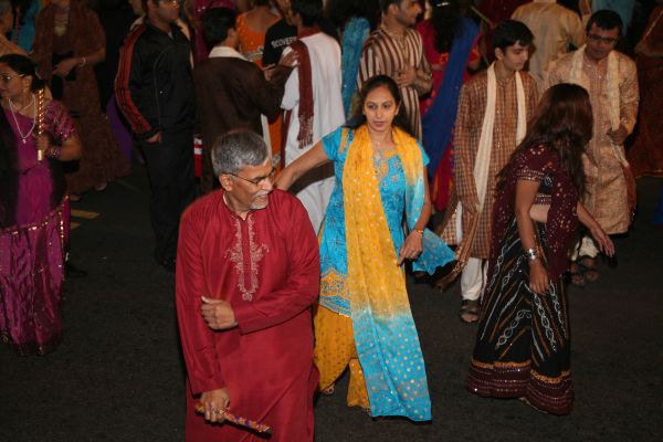 Navratri 2009 at IndiaSquare, Jersey City