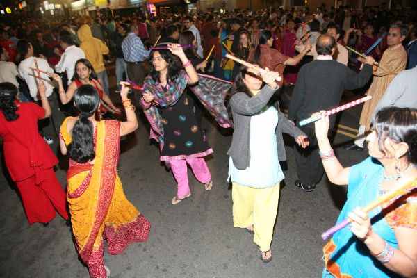 Navratri 2009 at IndiaSquare, Jersey City