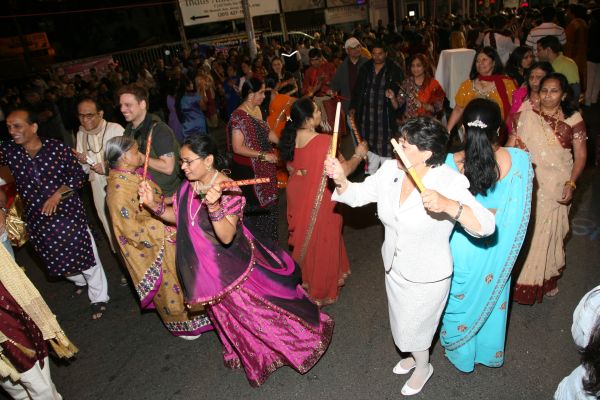 Navratri 2009 at IndiaSquare, Jersey City