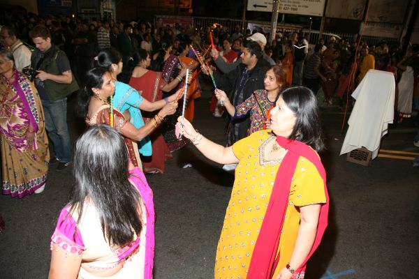 Navratri 2009 at IndiaSquare, Jersey City
