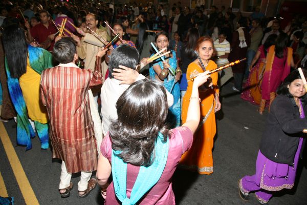 Navratri 2009 at IndiaSquare, Jersey City