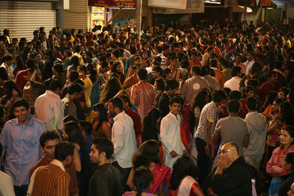 Navratri 2009 at IndiaSquare, Jersey City